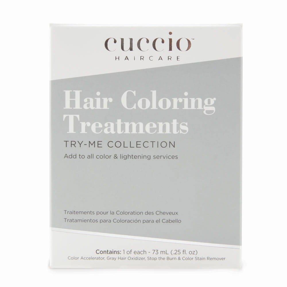 Zestaw startowy do koloryzacji włosów Cuccio Hair Coloring Treatment 4 x7.3ml