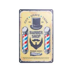 Decorative barber board b018