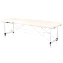 Folding massage table aluminum comfort activ fizjo 2 segment cream
