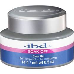 IBD Soak Off 14g clear gel transparent