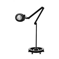 Magnifier lamp elegante 6025 60 led smd 5d black with tripod