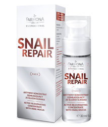 SHORT SHELF LIFE 04.2024 Farmona Snail Repair - Active rejuvenating concentrate with snail mucus 30ml