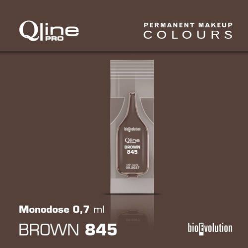 Bioevolution Brown 845 Qline Pro 0.7ml monodose dye