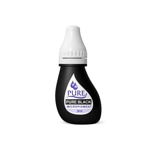 Biotouch Pure Black permanent makeup pigment 3ml