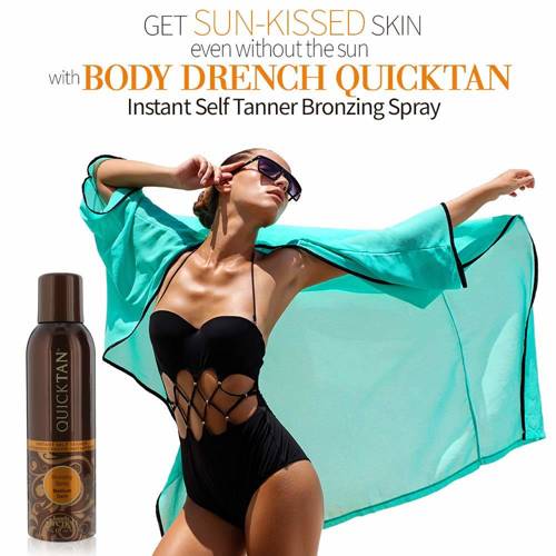 Body Drench Quick Tan Bronzing Spray 170g self-tanner