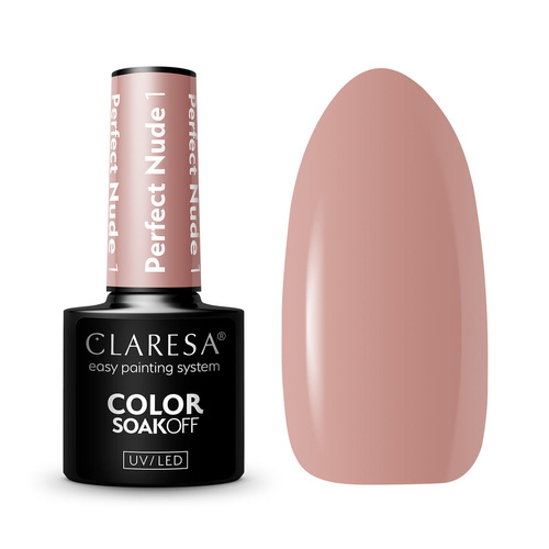 Claresa hybrid varnish perfect nude 1 -5g
