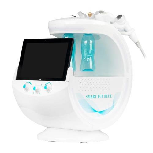 Cosmetic device 7in1 hydrogen cleansing, radio frequency, skin analyzer 