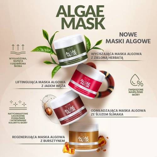Farmona ALGAE MASK Rejuvenating algae mask with snail mucus 160g