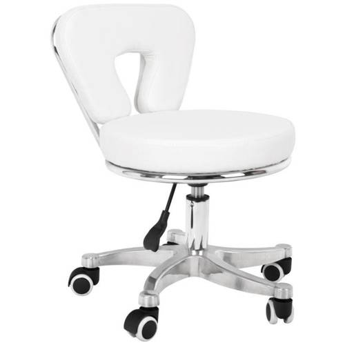 Pedicure cosmetic stool 9266 white