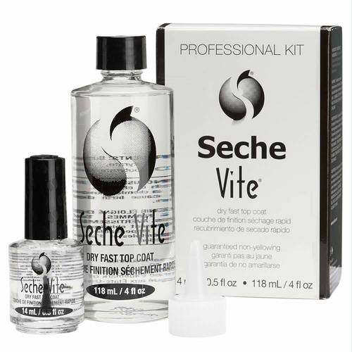 Seche Vite Top Coat 14ml + 118ml refill