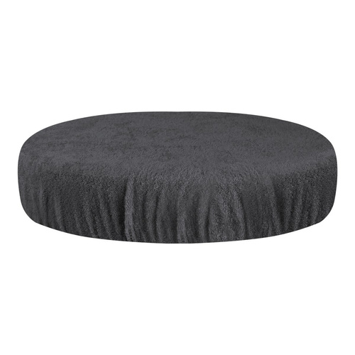 Terry cloth cover for stool graphite