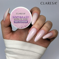 Claresa soft&amp;easy building gel pink champagne 45g