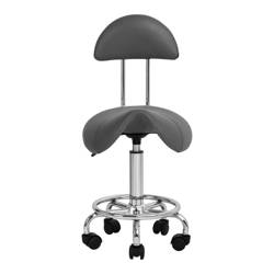 Cosmetic stool 6001 grey