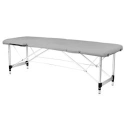 Folding massage table aluminium comfort activ fizjo 2 segment grey