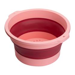 Folding pedicure bowl pink