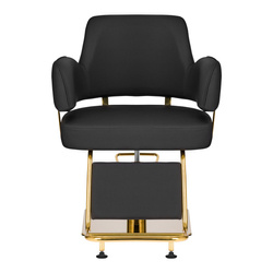 Gabbiano hairdressing chair linz gold black