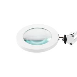 Led magnifier lamp glow 308 for tabletop white