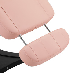 Electric cosmetic chair sillon classic 3 motors pink and black