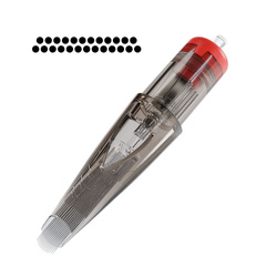Cartridge for tattooing el cartel 0.30 25 soft edge magnum lt 10 pcs.