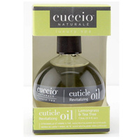 Cuccio Naturale Olejek regenerujący skórki - trawa cytrynowa , drzewo herbaciane 75 ml