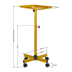 Gabbiano hairdressing assistant l-121g gold