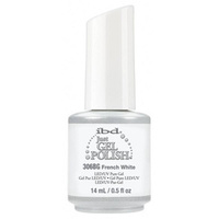 Lakier hybrydowy IBD Just Gel Polish French White 14ml