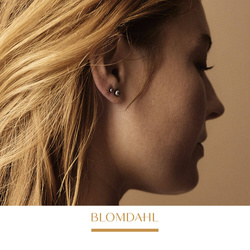 Ball 3 mm earrings SFJ natural medical titanium