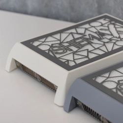 SheMax X-PRO White - Manicure dust absorber in white