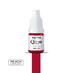 Pigment do makijażu permanentnego ust Bioevolution Red 745 Qline Pro 5ml 