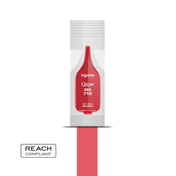 Jednorazowy pigment do makijażu permanentnego ust Bioevolution Red 710 Qline Pro 0,7ml monodose