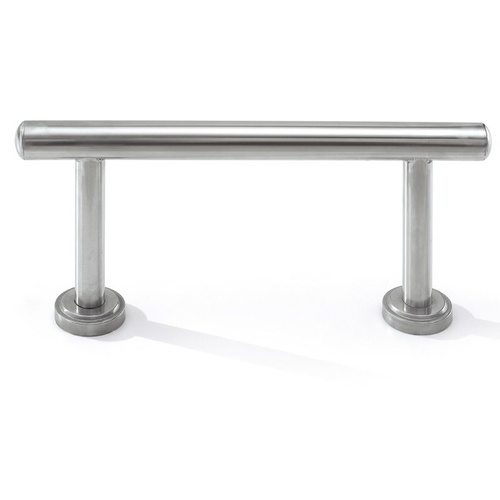 Gabbiano barber footstool 90 inox