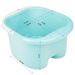 Miska do pedicure z rollerami blue activeshop