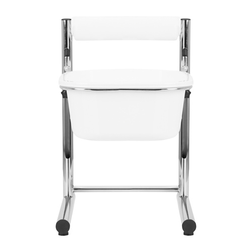 Brodzik do pedicure z regulowaną wysokością chrom