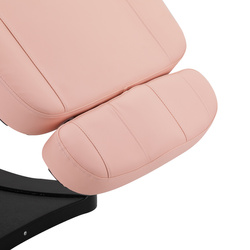 Electric cosmetic chair sillon classic 3 motors pink and black
