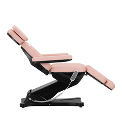 Electric cosmetic chair sillon classic 3 motors pink and black