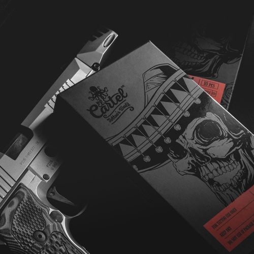 Cartridge for tattoo el cartel v2 - 0.35 7rl long taper 10 pcs.
