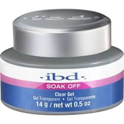 IBD Soak Off 14g clear gel transparent
