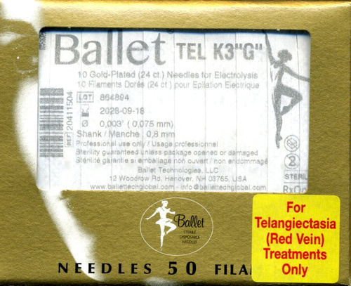 Igła Ballet TEL K3G do zamykania naczynek - teleangiektazji