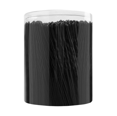 Hairdressing hair curlers e-65 300 pcs. 7 cm black