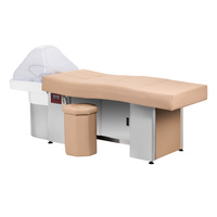 Gabbiano reclining head spa wash chair 017b beige