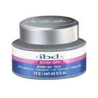IBD Soak Off 14g builder clear gel przezroczysty