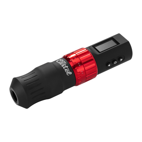 El cartel wireless tattoo machine black/red