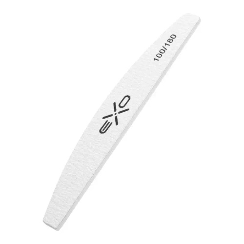 Exo pilnik do paznokci półksiężyc 100/180 1 szt. safe pack