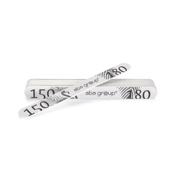 25xPilnik do paznokci PROSTY 150/180 STANDARD szary -Aba Group