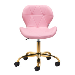Cosmetic stool qs-06g rose gold
