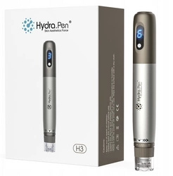 Hydra Pen H3 Dr. Pen – dermapen z automatycznym aplikatorem serum do mezoterapii mikroigłowej + 2 kartridże