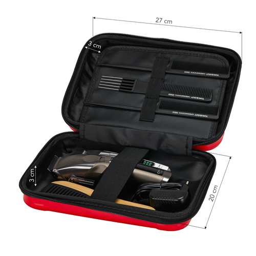 Barbershop case barber case red