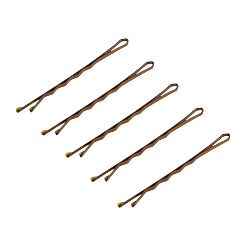 Hairdresser hair pins 120 pcs e-57 5,6 cm gold