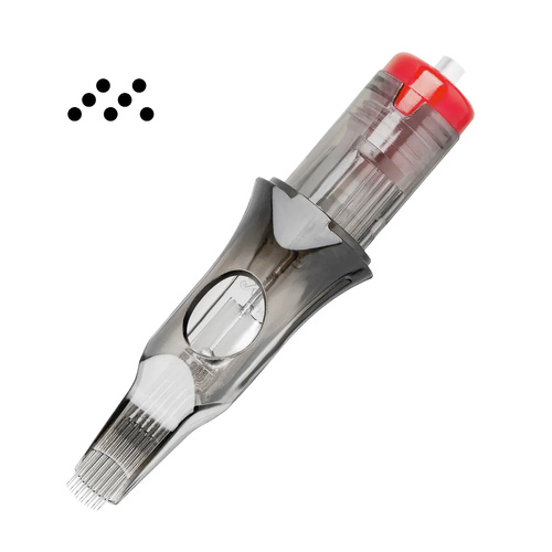 Cartridge for tattooing el cartel v2 - 0.35 7 rm-w longtaper 10pcs.