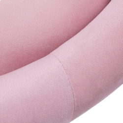 4rico swivel chair qs-bl12b velvet pink